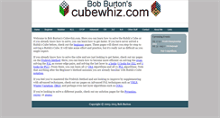 Desktop Screenshot of cubewhiz.com